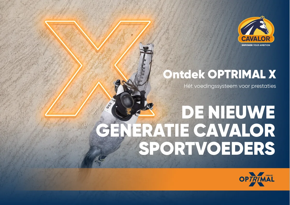 Cover van het whitepaper: De nieuwe generatie Cavalor sportvoeders
